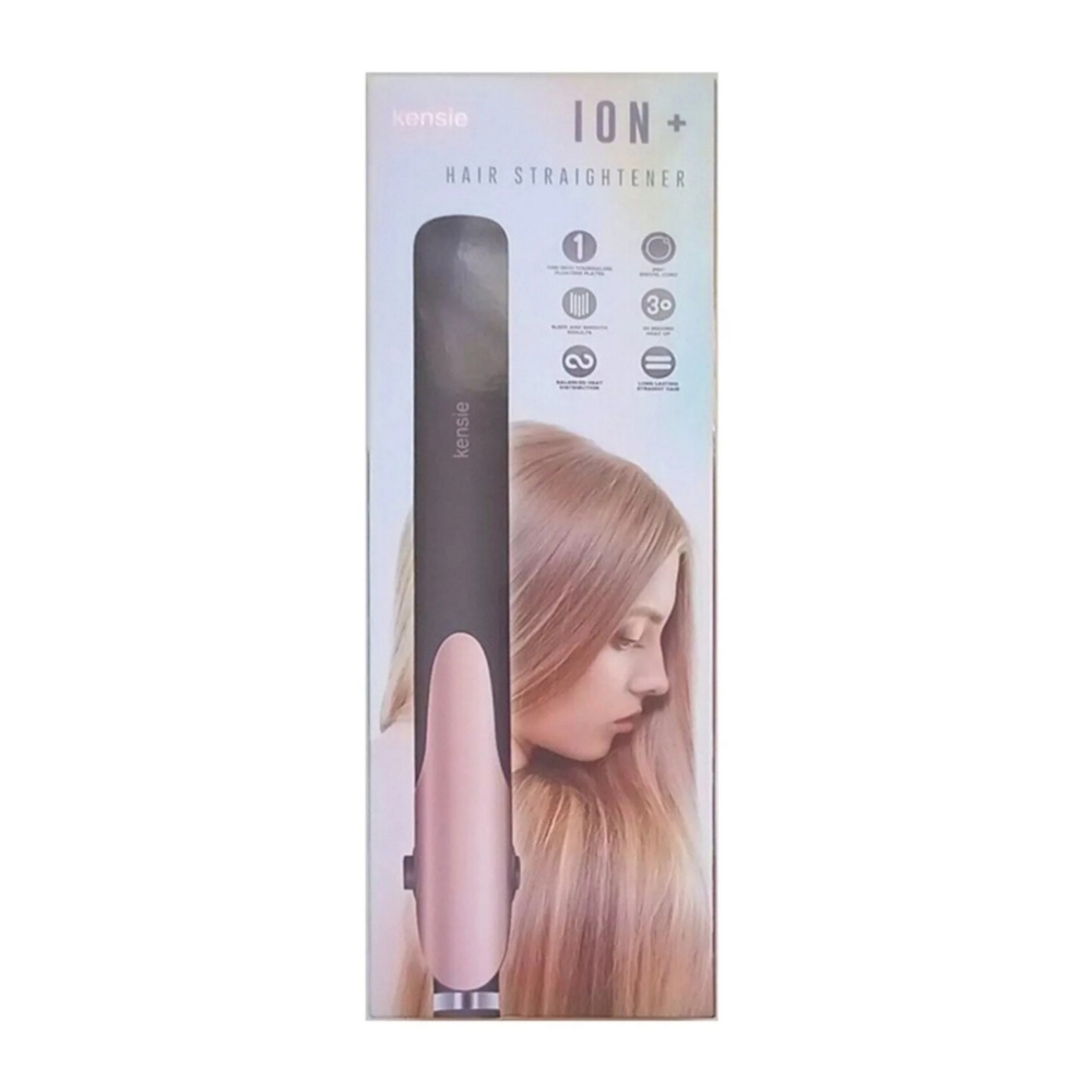 Kensie Hair Straightener ION+ NEW IN BOX